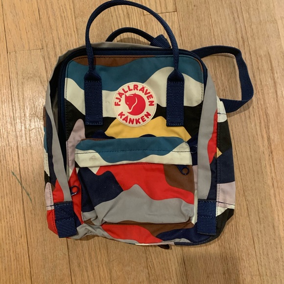 fjallraven kanken art summer landscape